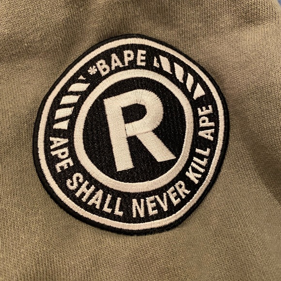 Vintage A Bathing Ape patchwork crewneck sweater - Picture 6 of 9